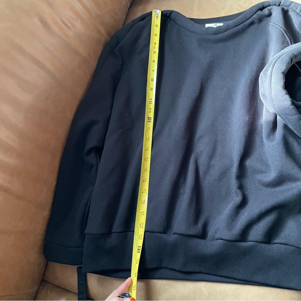 Dries Van Noten Black Sculptural Sweatshirt - Picture 10 of 10